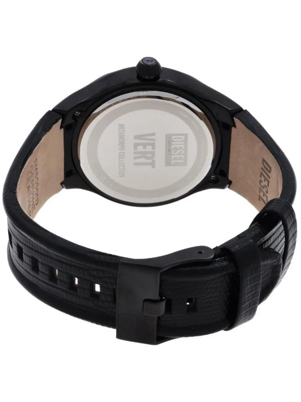 NWT Diesel Vert Quartz Black Dial Men's Watch
